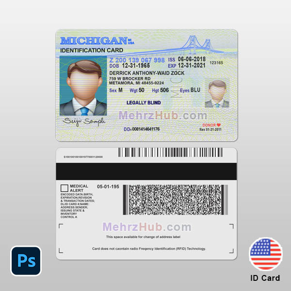 michigan id card