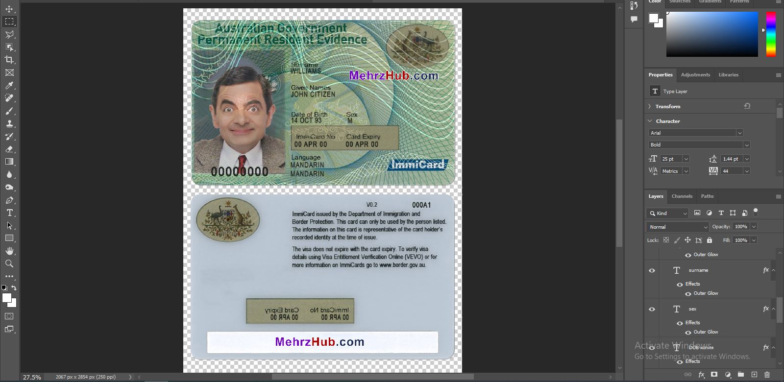 Australia Residence Permit