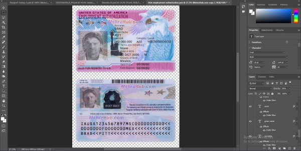 USA Employment Authorization ID